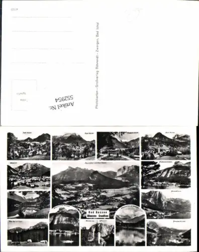 552954,Bad Aussee mehrbild Grundlsee Altaussee
