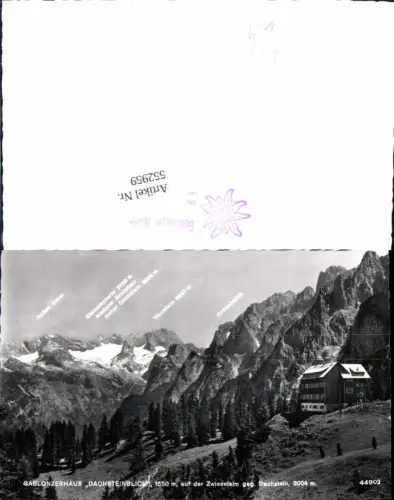 552959,Gablonzerhaus Zwieselalm dachstein Schladming Ramsau Gablonz Haus