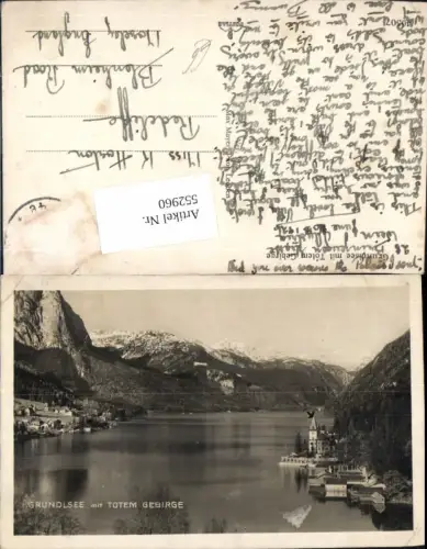 552960,Grundlsee Partie Toten Gebirge pub Max Mayer 40507