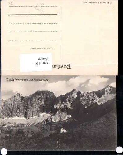 554459,Dachsteingruppe Austriahütte bei Ramsau Schladming am Dachstein pub Brandt 2109