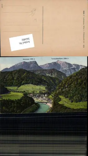 562492,tolle AK Gstatterboden Hieflau Gesäuse Almmauer pub Ledermann 18910