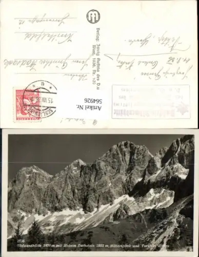 564926,Südwandhütte Ramsau am Dachstein Schladming