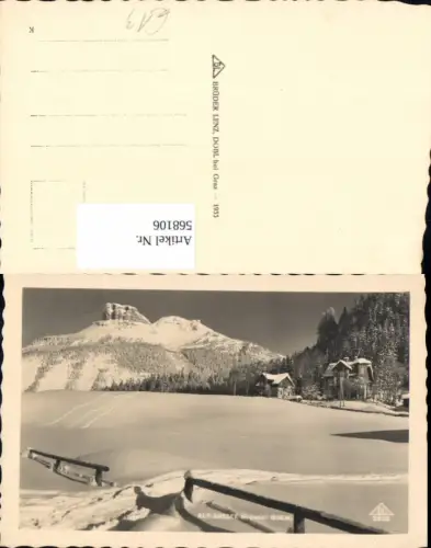 568106,seltene Foto-AK Alt Aussee m. Loser