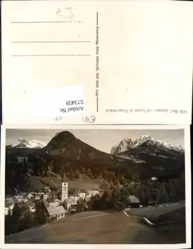 573459,Verlag Bad Aussee mit Loser e Trisselwand pub Bährendt