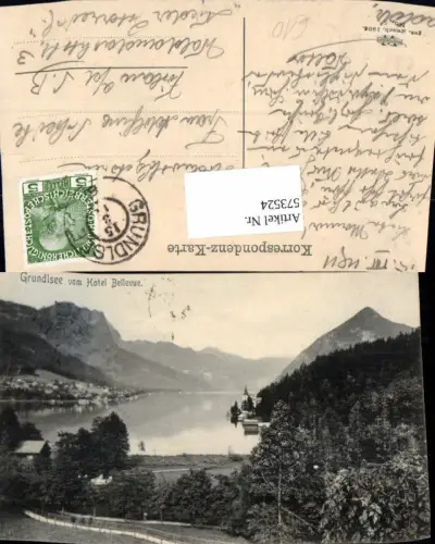 573524,Gundlsee vom Hotel Bellevue