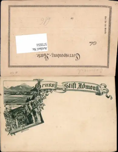 573551,Gruss aus Stift Admont