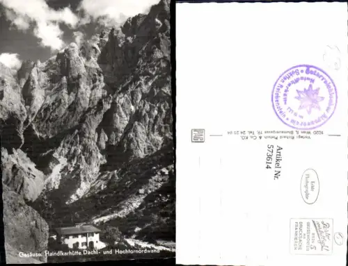 573614,Gesäuse Admont Weng Johnsbach Haindlkarhütte