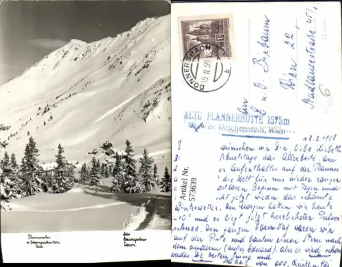 573639,Foto Ak Planneralm b. Irdning-Donnersbachtal Winteransicht pub Foto Baumgartner