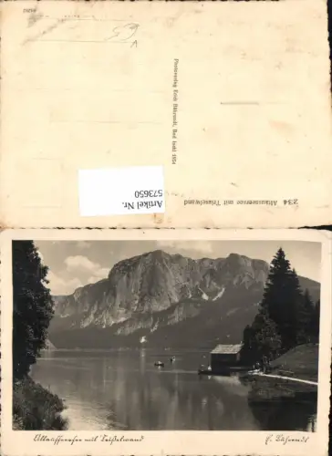 573650,Altaussee See m. Trisselwand pub Erich Bährendt