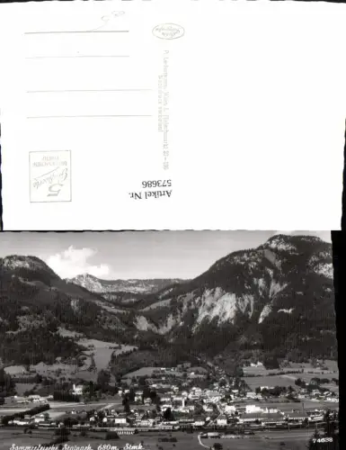 573686,Foto Ak Stainach Totale