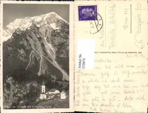 573973,Foto Ak Pürgg-Trautenfels i. Ennstale m. Grimming