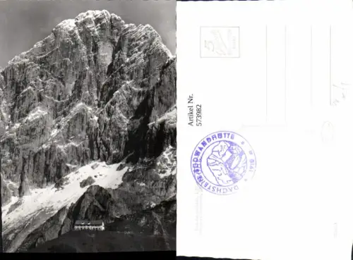573982,Foto Ak Dachstein-Südwand-Hütte Ramsau am Dachstein