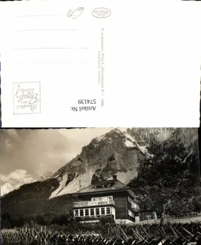 574139,Foto Ak Ramsau am Dachstein Cafe Mayer