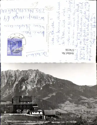 574156,Foto Ak Michaelerberghaus Michaelerberg-Pruggern
