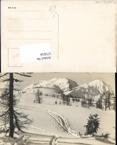 575654,Foto-AK Tauplitzalm Tauplitz Mitterndorf Liezen pub Josef Kain