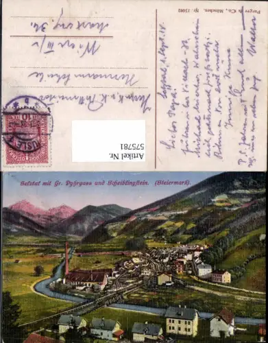 575781,Selzthal Selztal m. Gr. Pyhrrgas pub Purger Co. 13692