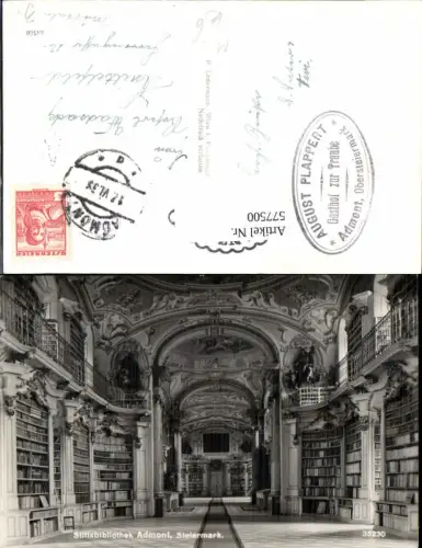 577500,Admont im Gesäuse Bibliothek