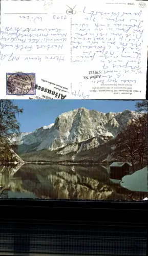 579112,Altaussee m. Trisselwand Wintersansicht