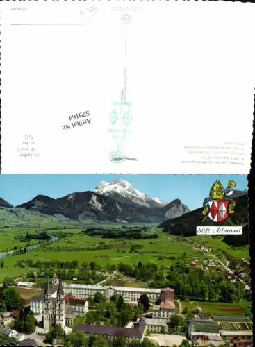 579164,Admont Ansicht m. Benediktinerstift