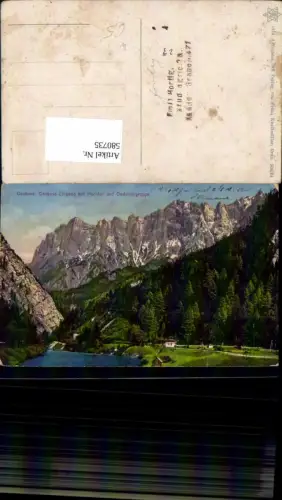 580735,Gesäuse Admont Gesäuse-Eingang m. Hochtor u. Oedsteingruppe