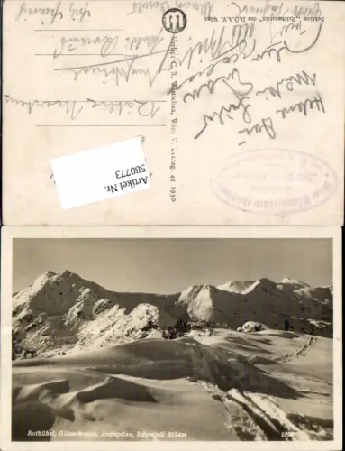 580773,Rotbühel Gläserkoppe Jochspitze Schreindl b. Donnersbachwald