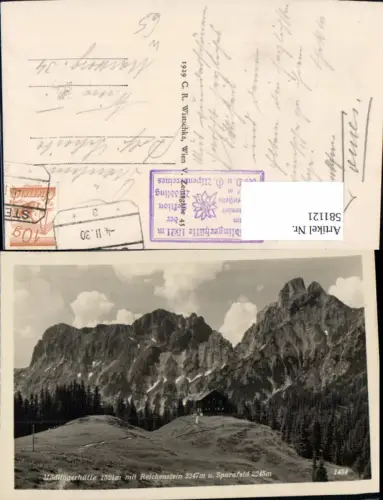 581121,Johnsbach Mödlingerhütte m. Reichenstein u. Sparafeld