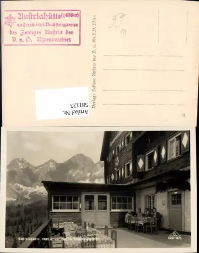 581123,Austriahütte Dachsteinsüdwand Ramsau a. Dachstein