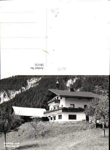 581131,Foto Ak Warter Hof Mandling Schladming