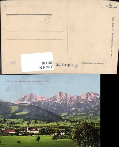 581136,Admont m. Scheiblingstein m. Gr. Pyhrgas