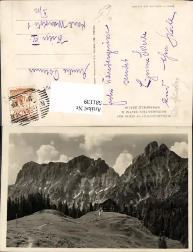581139,Johnsbach Mödlingerhütte m. Reichenstein u. Sparafeld