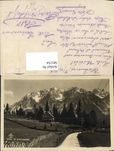 581154,Kulm b. Schladming Ramsau am Dachstein Ansicht