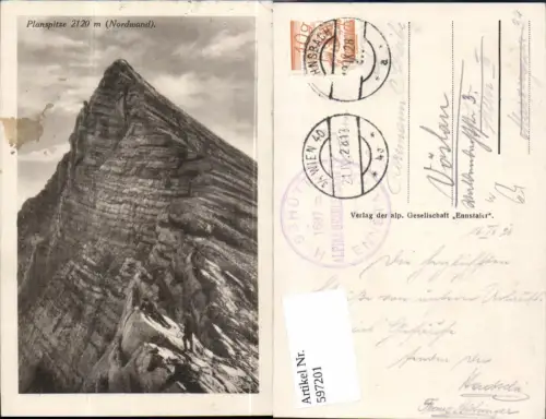 597201,Planspitze bei Weng Admont Johnsbach Kletterer Bergsteiger
