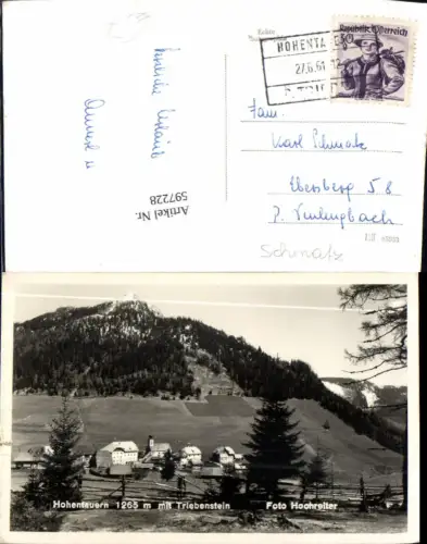 597228,Hohentauern m. Triebenstein Trieben pub Foto Hochreiter
