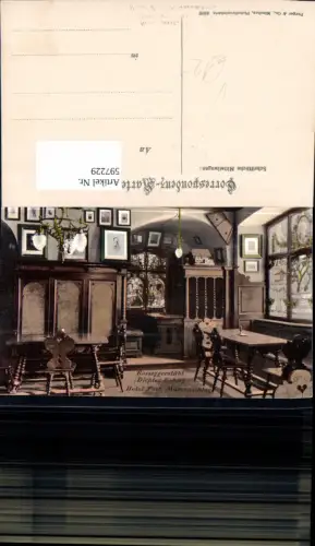 597229,Mürzzuschlag Hotel Post Peter Rosegger Stüberl pub Purger Co. 4806