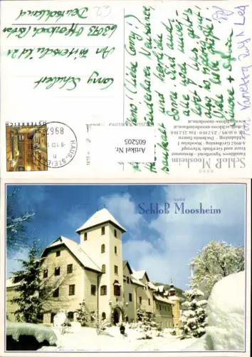 605205,Gröbming Moosheim Schloss Moosheim Winteransicht