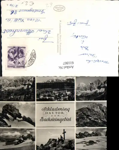 611807,Mehrbild Ak Schladming Dachsteingebiet