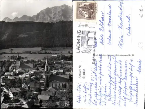 611808,Foto Ak Schladming m. Dachstein