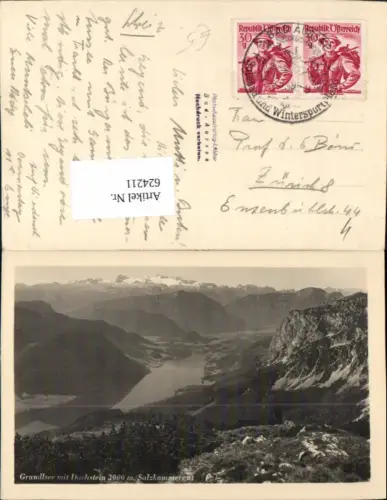 624211,Grundlsee m. Dachstein Salzkammergut Aussee