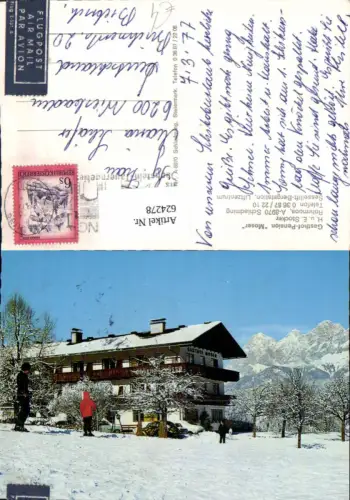 624278,Schladming Gasthof Pension Moser Wintersport VW Käfer