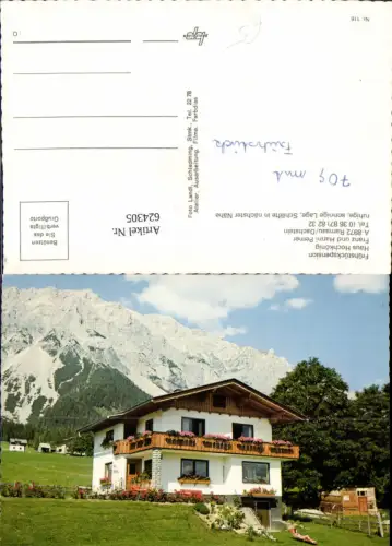 624305,Ramsau a. Dachstein Frühstückspension Haus Hochkönig