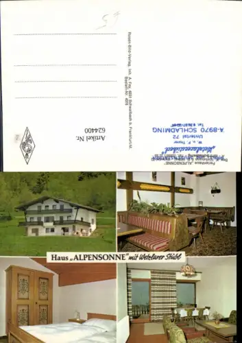 624400,Mehrbild Ak Schladming Ferienhaus Alpensonne
