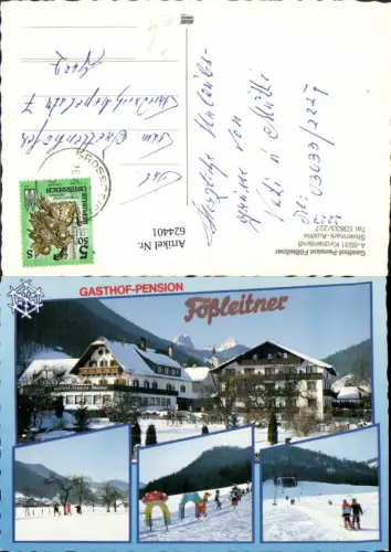 624401,Mehrbild Ak Kirchenlandl Landl Gasthof Pension Fößleitner