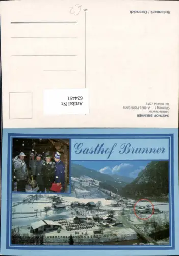 624451,Mehrbild Ak Pichl Enns Gasthof Brunner Wintersport Eisstock Pichl-Preunegg