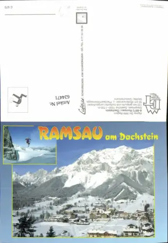 624471,Mehrbild Ak Ramsau a. Dachstein Wintersport