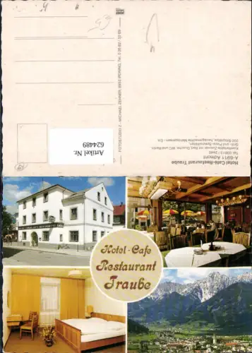 624489,Mehrbild Ak Admont Hotel Cafe Restaurant Traube