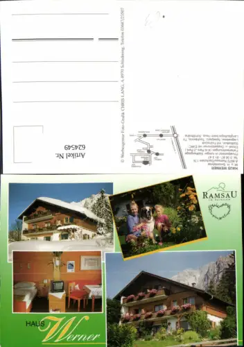 624549,Mehrbild Ak Ramsau a. Dachstein Haus Werner