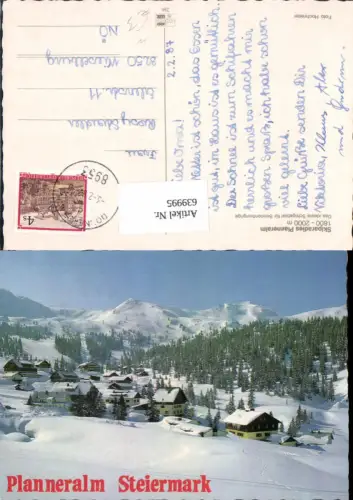639995,Planneralm Winteransicht Irdning-Donnersbachtal