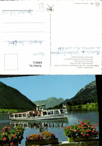 640015,Gössl a. Grundlsee Sarstein Schiff Rudolf