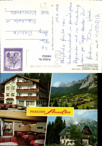 640054,Mehrbild Ak Ramsau a. Dachstein Pension Annelies