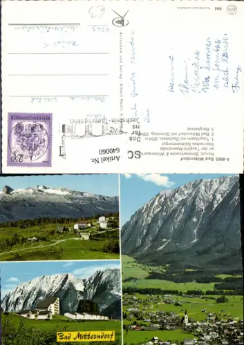640060,Mehrbild Ak Bad Mitterndorf Tauplitzalm Bergheimat